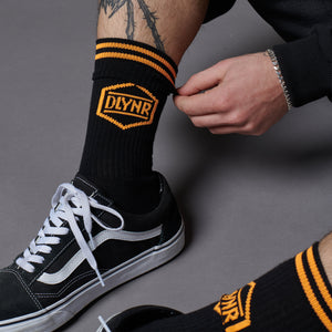 DLYNR Socks Black / Orange