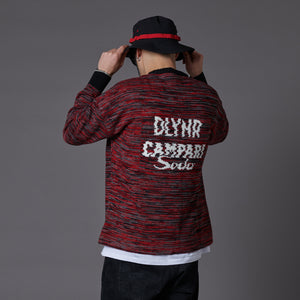 DLYNR / Campari Soda Glitch Sweater Red