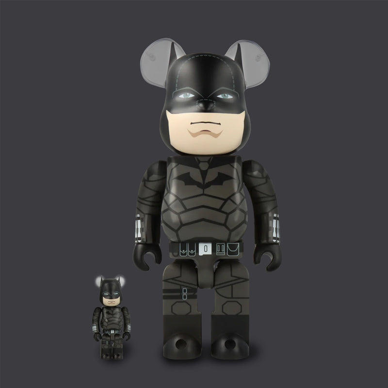 BEARBRICK 400% THE BATMAN 2-PACK