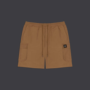 Cotton Ripstop Cargo Easyshorts Beige