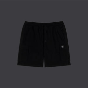 Cotton Ripstop Cargo Easyshorts Black