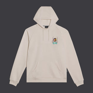 Joro Spider Hoodie Beige Moonbeam