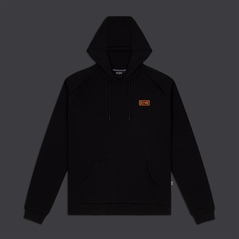 Logo Back Hoodie Black