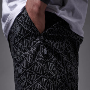 Monogram DLYNR Jogger Shorts Black