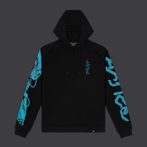 Ninja Rabbit Hoodie Black
