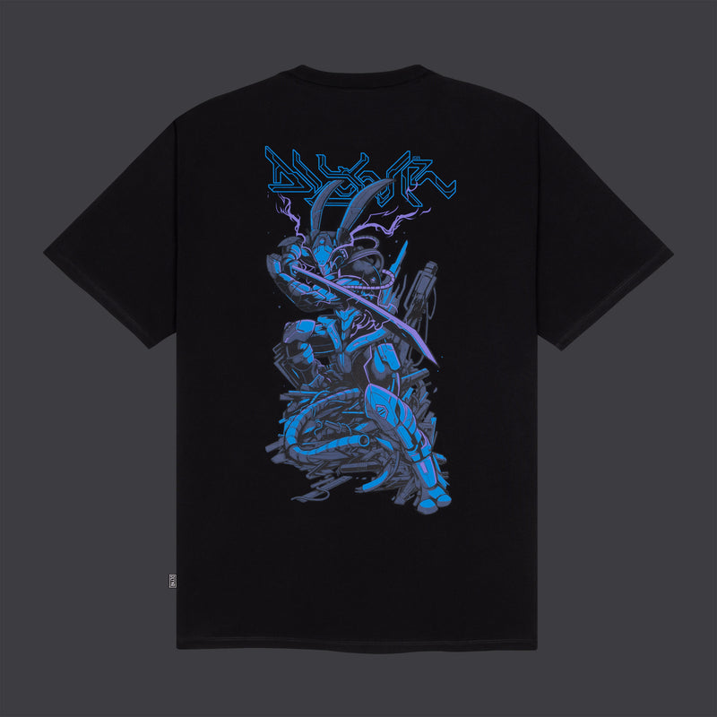 Ninja Rabbit Tee Black