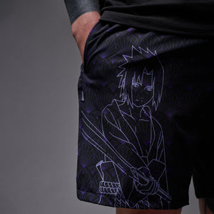 Uchiha Swimshorts Black