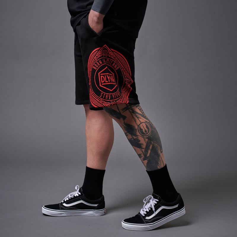 Corp Academia Sweatshorts Black