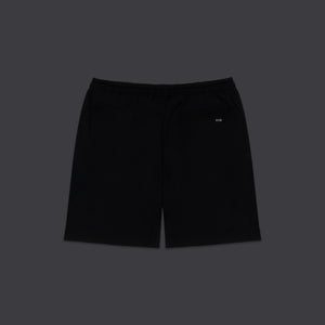 Cotton Ripstop Jogger Shorts Black