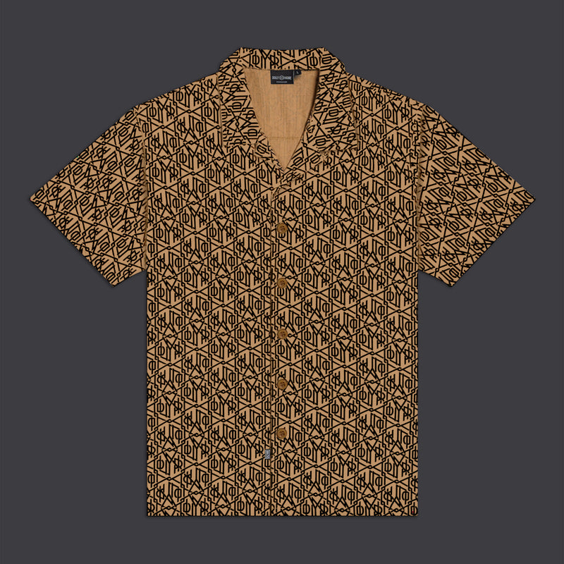 Monogram DLYNR Bowling Shirt Beige