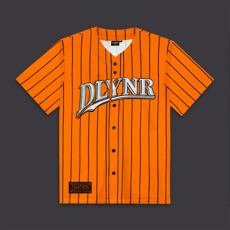 GOAT Catcher Baseball Shirt Orange