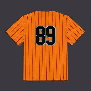 GOAT Catcher Baseball Shirt Orange