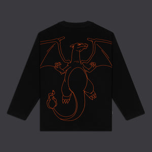 DLYNR / Pokèmon Charizard Embroidered Kimono Sweatshirt