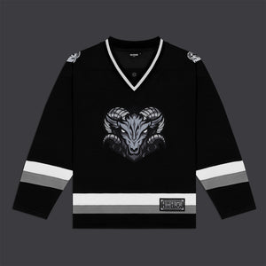 GOAT Hockey Crewneck Black / Grey