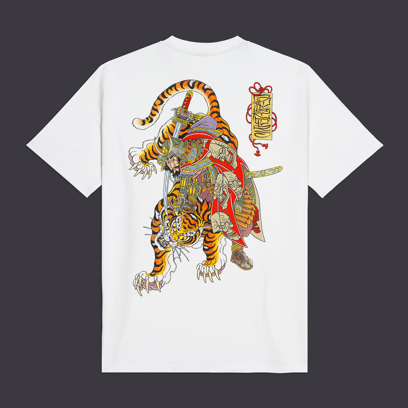 Musashi and Tiger Tee White