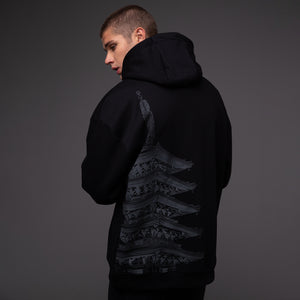 Bench Tokyo Oversize Hoodie Black