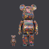 BEARBRICK 400% JIMMY ONISHI JUNGLE EYES 2-PACK