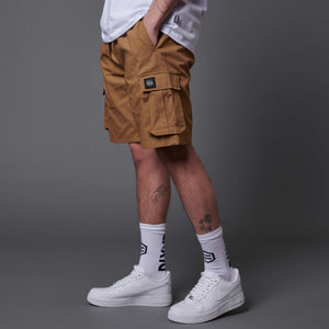 Cotton Ripstop Cargo Easyshorts Beige